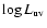 $\log L_{\rm uv}$