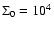 $\Sigma_0 = 10^4$