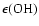 $\epsilon \rm (OH)$