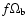 $f\Omega_{\rm b}$