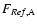 $F_{{\it Ref},{\rm A}}$