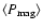 $\langle P_{\rm mag}\rangle$