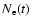 $N_{\rm e}(t)$