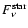 $F^{{\rm star}}_{\nu}$