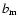 $b_{\rm m}$