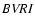 $\it BVRI$