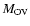 $M_{\rm OV}$