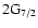 $\rm 2G_{7/2}$