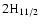 $\rm 2H_{11/2}$