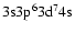 $\rm 3s3p^63d^74s$