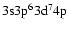 $\rm 3s3p^63d^74p$