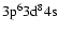 $\rm 3p^63d^84s$