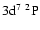 $\rm 3d^7~^2P$