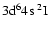 $\rm 3d^64s~^2I$