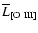 $\overline{L}_{[\rm O~III]}$