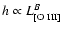 $h \propto L^{B}_{[\rm
O~III]}$