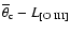 $\overline{\theta}_{\rm c}-L_{[\rm O~III]}$