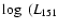 $\log~(L_{151}$