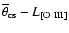 $\overline{\theta}_{\rm cs}-L_{[\rm O~III]}$