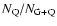 $N_{\rm Q}/N_{\rm G+Q}$