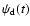 $\psi_{\rm d}(t)$
