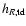 $h_{R,{\rm td}}$
