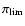 $\pi_{\rm lim}$