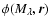 $\phi(M_\lambda,\vec{r})$