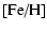 $\displaystyle \mbox{\rm [{\rm Fe}/{\rm H}]}$