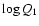 $\log Q_{1}$