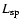 $L_{\rm sp}$