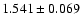 $1.541\pm0.069$