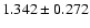$1.342\pm0.272$