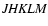 ${\it JHKLM}$