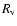 $R_{\rm v}$