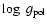 $\log~g_{\rm pol}$