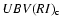 ${UBV(RI)_{\rm c}}$