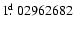 $1\hbox{$.\!\!^{\rm d}$ }02962682$