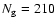 $N_{\rm g} = 210$