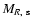 $M_{R,~\rm s}$