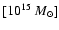 $[10^{15}~ M_{\odot}]$