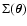 $\Sigma(\vec \theta)$