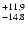 $_{\rm - 14.8}^{+ 11.9}$
