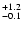 $_{\rm - 0.1}^{+ 1.2}$