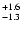 $_{\rm - 1.3}^{+ 1.6}$