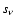 $s_{\nu}$