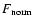 $F_{\rm norm}$