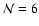 ${\cal N} = 6$