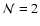 ${\cal N} = 2$