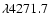 $\lambda 4271.7$